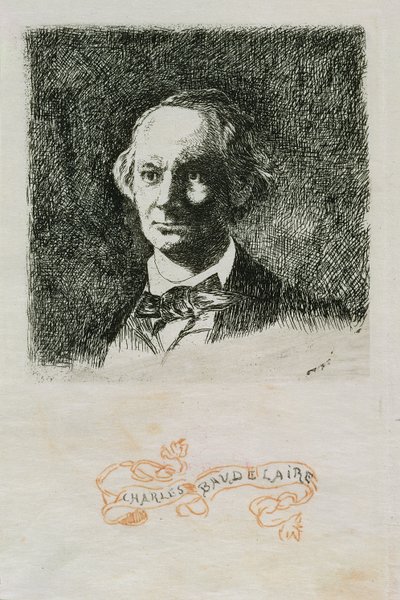 Charles Baudelaire (1820-67) 1868 de Édouard Manet